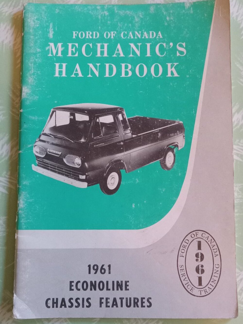 Original mechanic handbook Ford econoline 1961